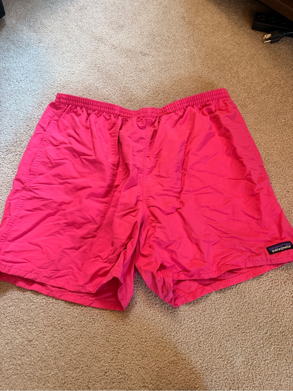 Patagonia Women’s Bright Pink Swim Shorts